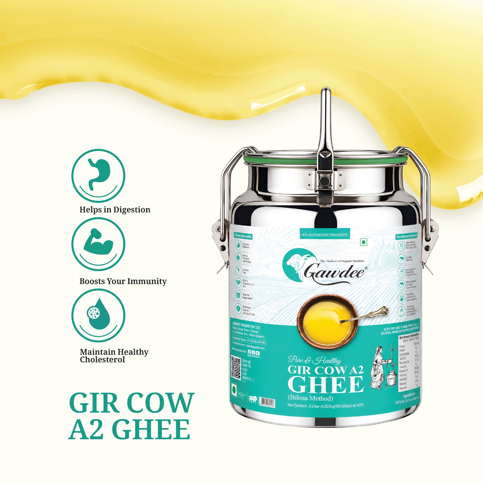 A2 Gir Cow Ghee