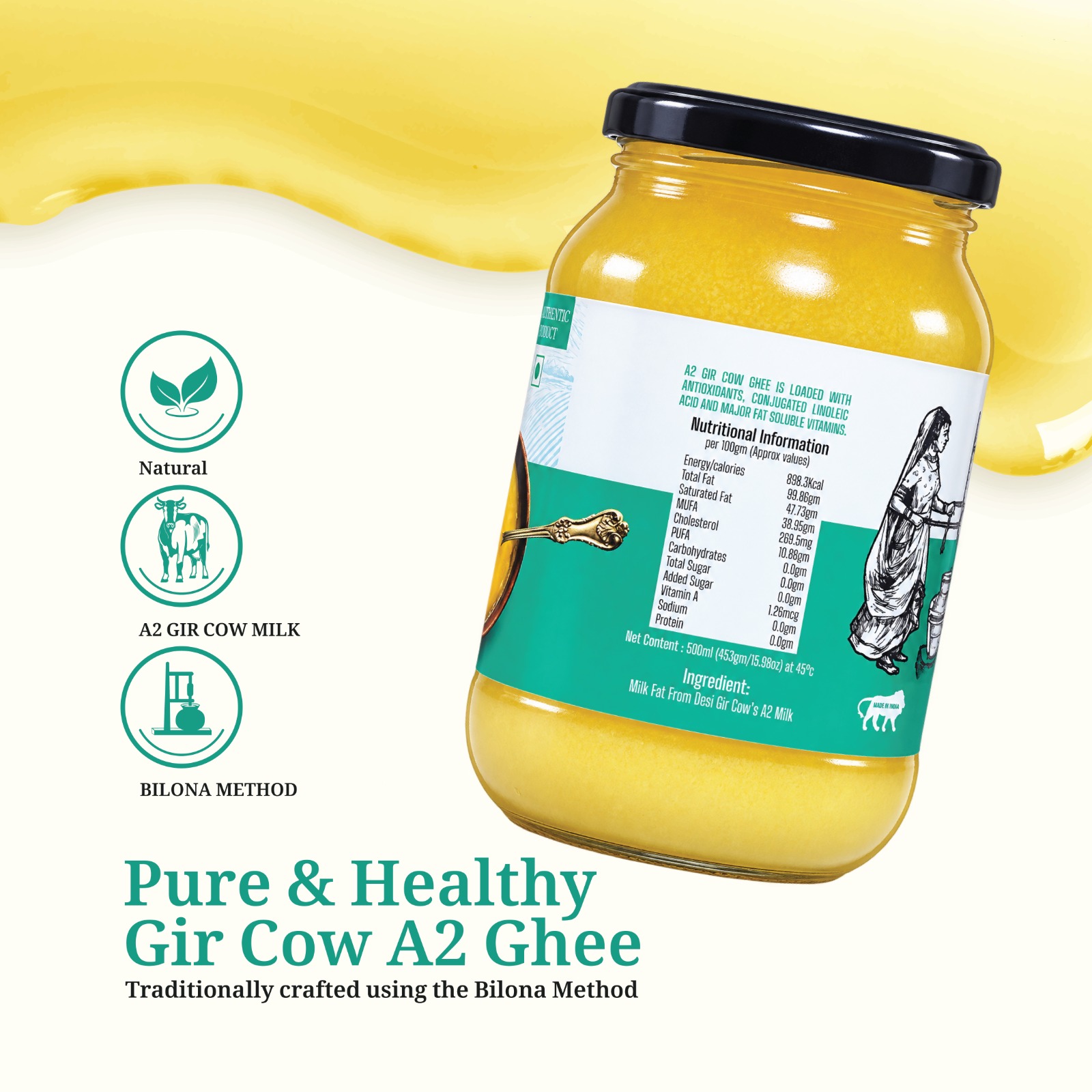 A2 Gir Cow Ghee