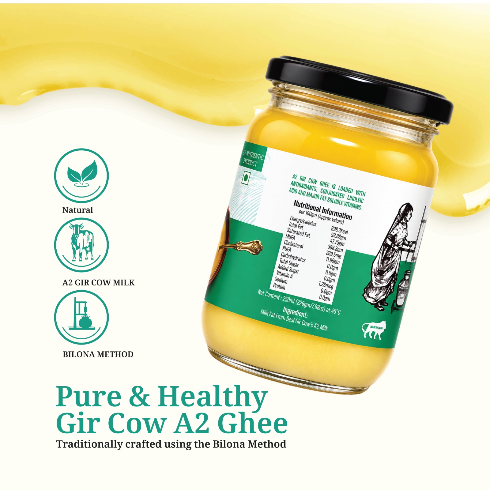 A2 Gir Cow Ghee