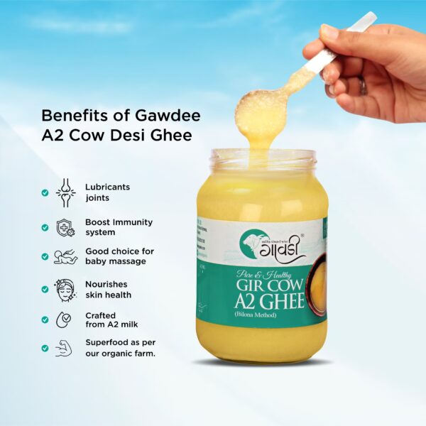 A2 Gir Cow Ghee 500GM - Gawdee - Image 4