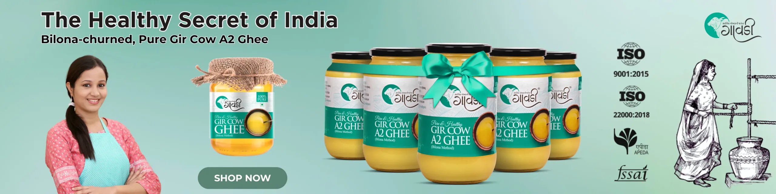 A2 Gir Cow Ghee